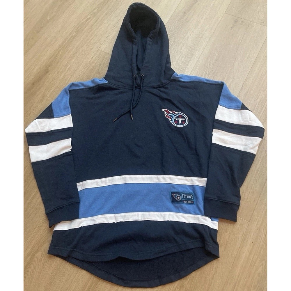 Tennessee Titans Sweatshirt NFL Team Apparel Hooded Pullover Small